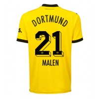 Dres Borussia Dortmund Donyell Malen #21 Domaci 2023-24 Kratak Rukav